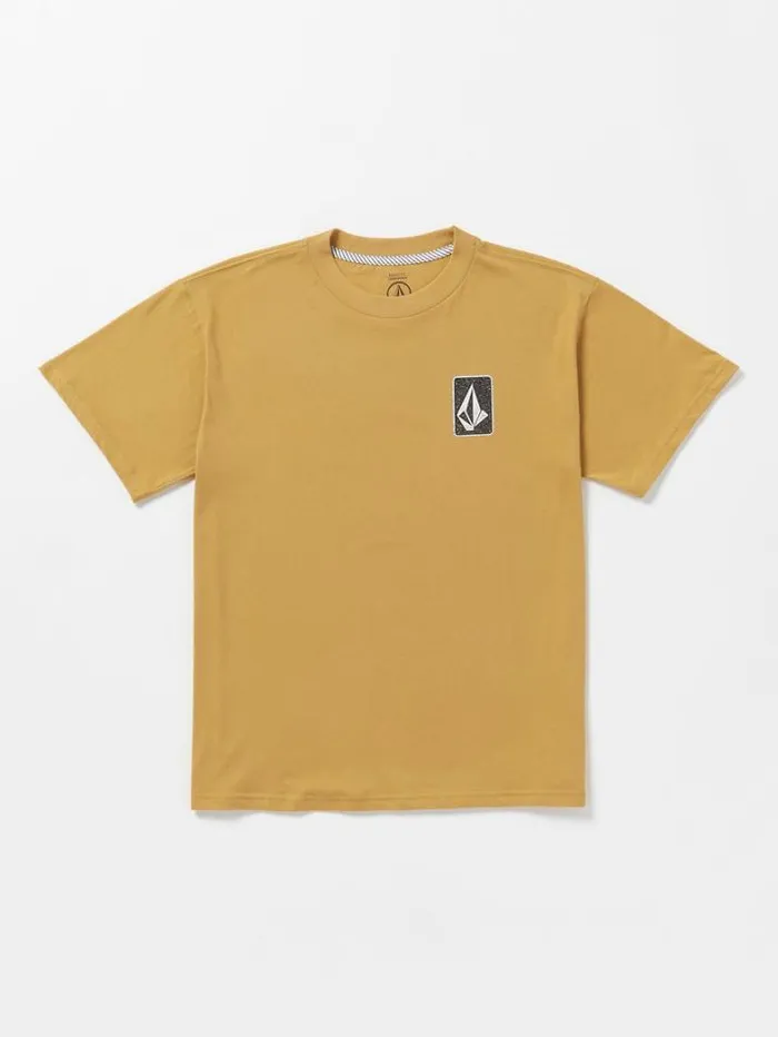 Mens TShirts and Tanks Volcom Skate Vitals Originator Short Sleeve Tee 8211 Mustard