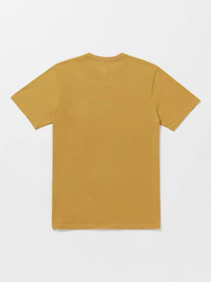 Mens TShirts and Tanks Volcom Vellipse Short Sleeve Tee 8211 Mustard