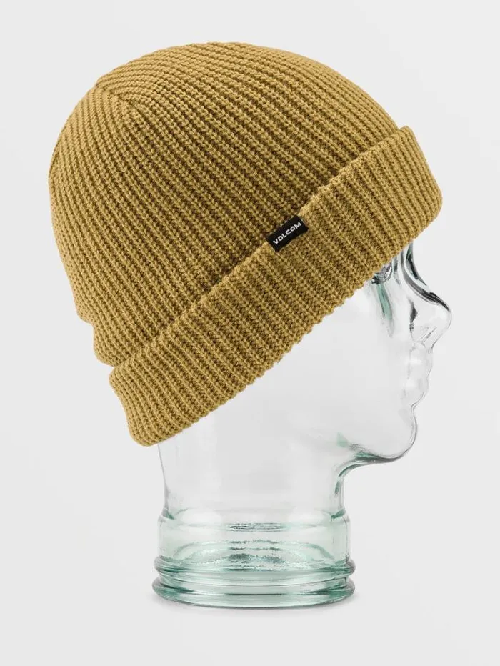 MensWomens Hats and Beanies Volcom Sweep Beanie 8211 Dark Khaki