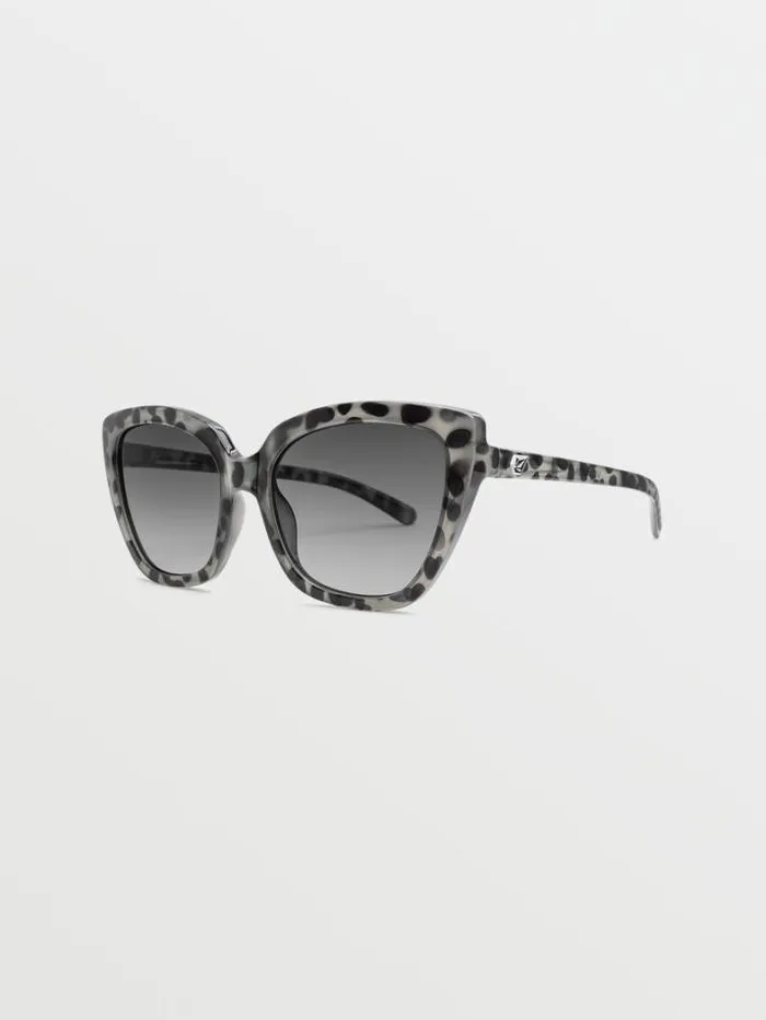 MensWomens Sunglasses Volcom Milli Sunglasses 8211 Gloss Nude TortGray Gradient