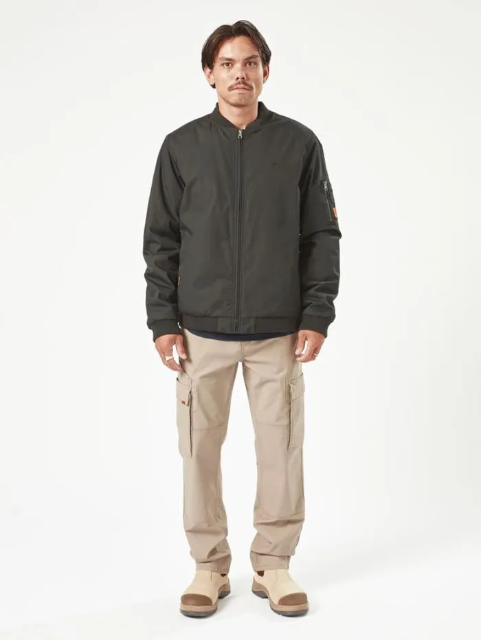 MensWorkwear Jackets Volcom Workwear Jacket 8211 Black