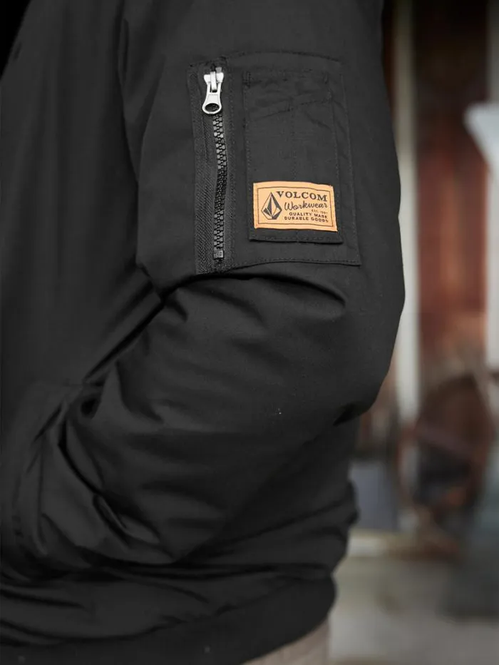 MensWorkwear Jackets Volcom Workwear Jacket 8211 Black