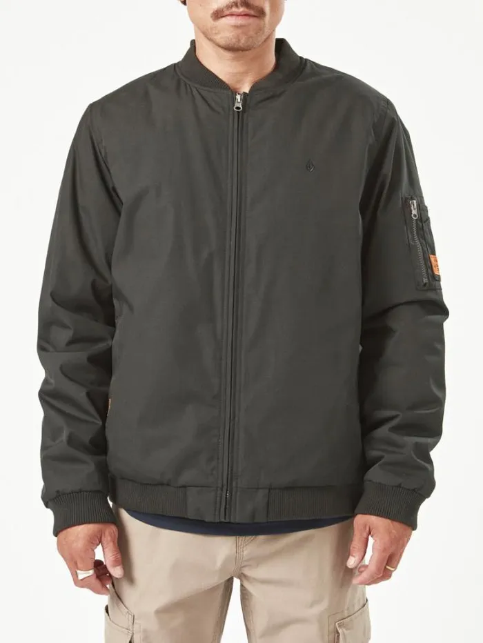 MensWorkwear Jackets Volcom Workwear Jacket 8211 Black