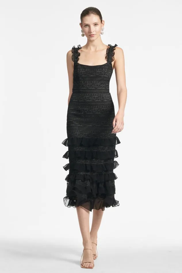 Midi Women Sachin and Babi Graziella Dress 8211 Black
