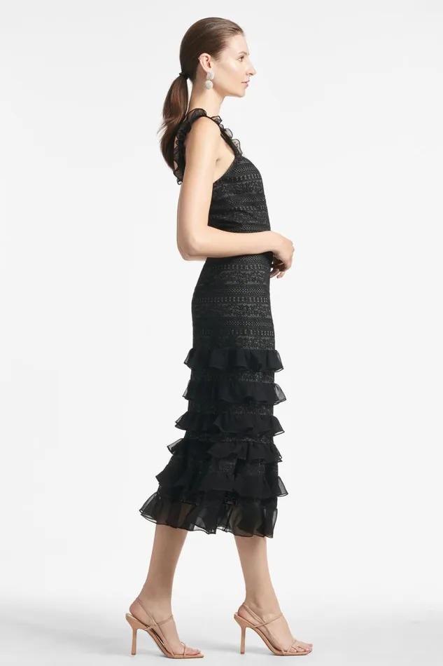 Midi Women Sachin and Babi Graziella Dress 8211 Black