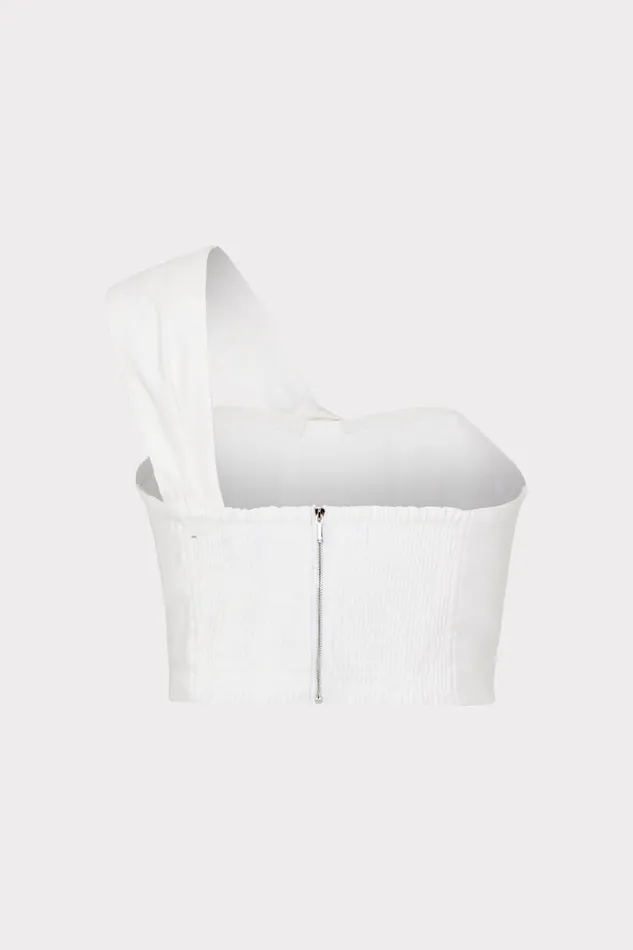Milly Linen Top White Women Matching Sets Milly Linen Top White Women Matching Sets