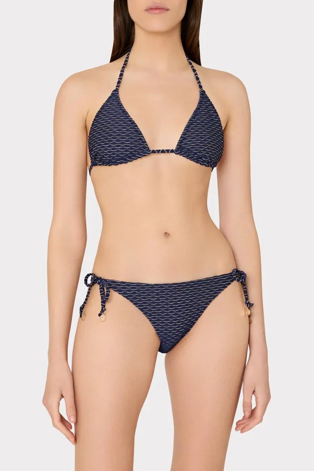 Milly Millie String Bikini Bottom Navy Women Swim and Coverups Milly Millie String Bikini Bottom Navy Women Swim and Coverups