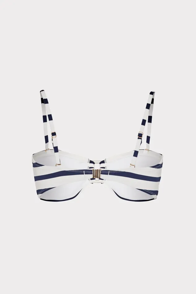 Milly Nautical Stripe Bikini Top Navywhite Women Bikinis Milly Nautical Stripe Bikini Top Navywhite Women Bikinis
