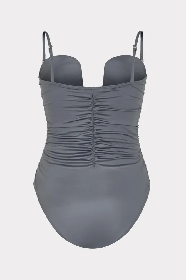 Milly Ragatta One Piece Grey Women One Piece Swimsuits Milly Ragatta One Piece Grey Women One Piece Swimsuits
