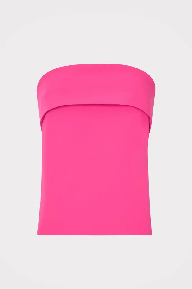 Milly Tuala Cady Top Fuchsia Women Matching Sets