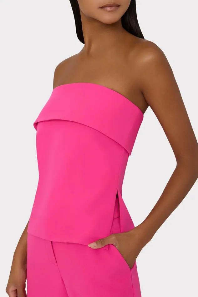 Milly Tuala Cady Top Fuchsia Women Matching Sets Milly Tuala Cady Top Fuchsia Women Matching Sets