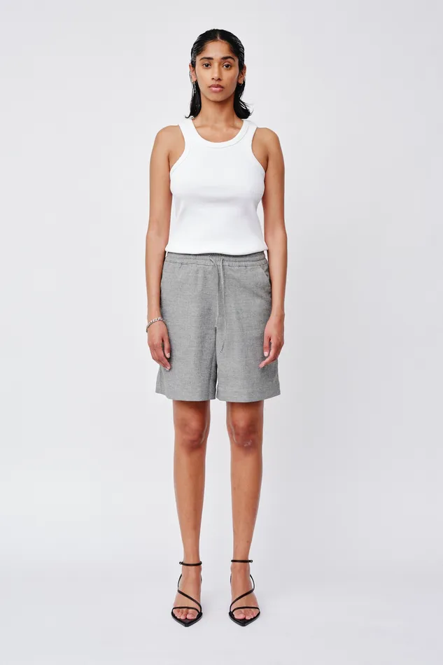 Mindy 8211 Black and White Skirts and Shorts Wonhundred Women