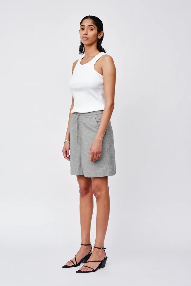 Mindy 8211 Black and White Skirts and Shorts Wonhundred Women
