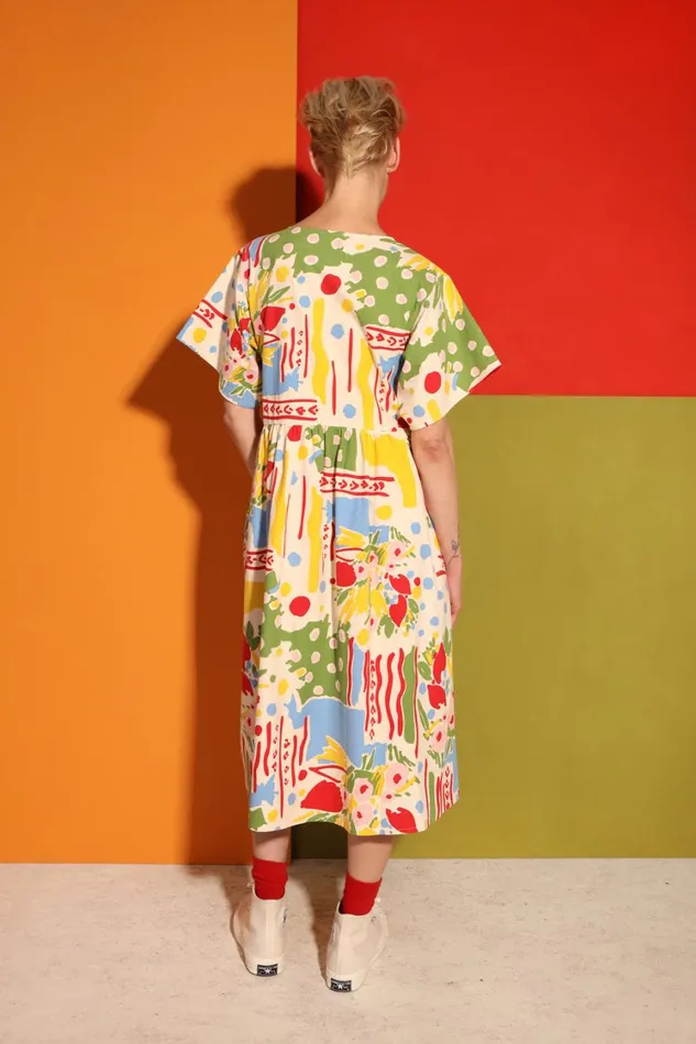 Mitch Dress Salon Print Womens LF Markey Dresses