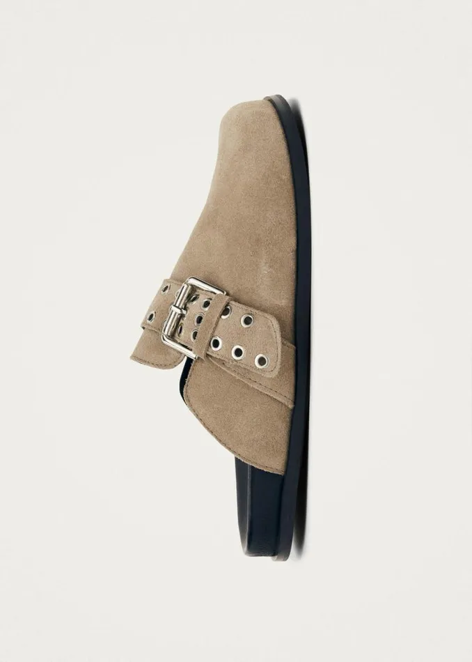 Mules Women ALOHAS Halia Beige Leather Mules