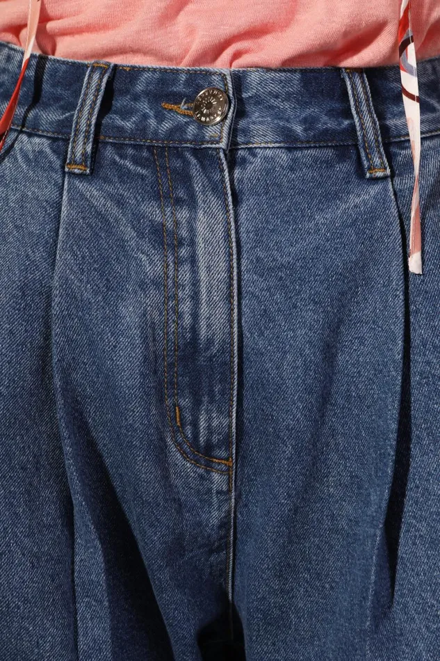 Myles Jean Mid Blue Womens LF Markey Trousers