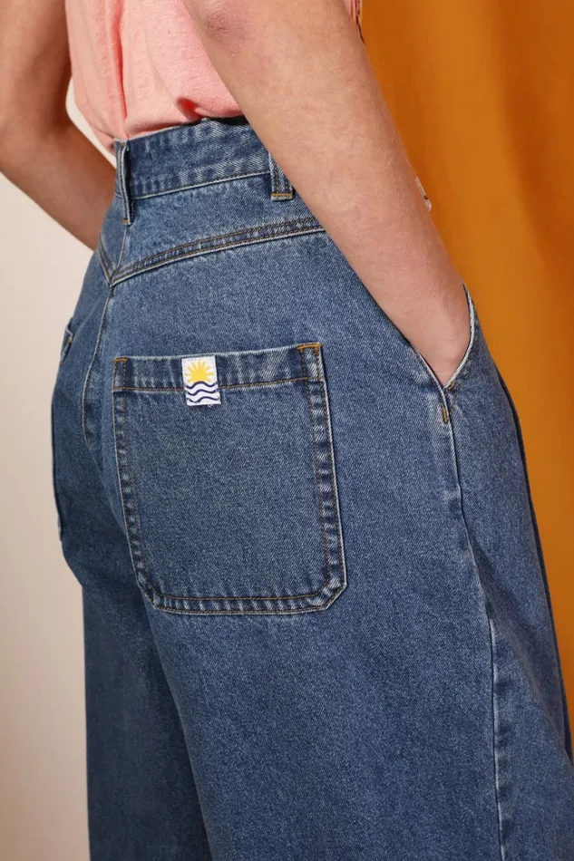 Myles Jean Mid Blue Womens LF Markey Trousers