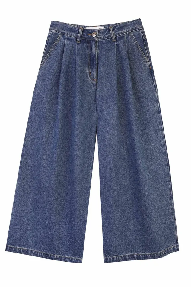 Myles Jean Mid Blue Womens LF Markey Trousers