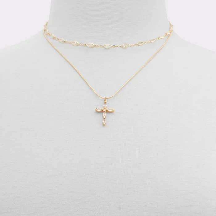Necklaces Women ALDO Crossmyheart Layered Necklace
