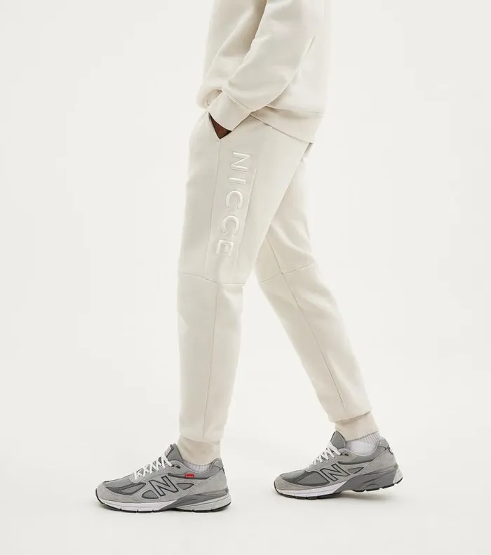 NICCE Bottoms Mens NICCE Mercury Joggers Sandshell