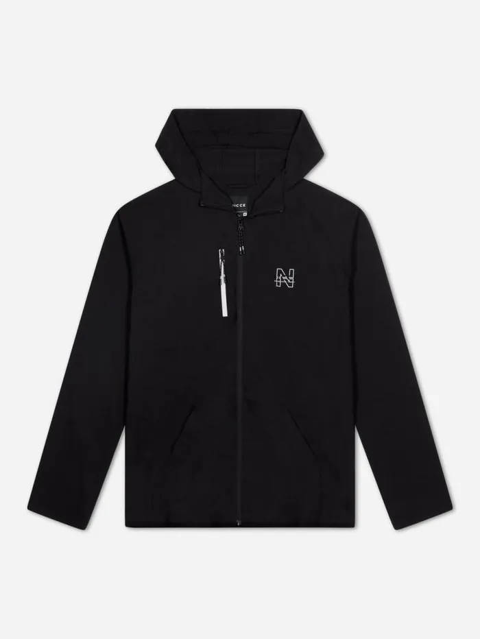 NICCE Coats and Jackets Mens NICCE Sect Graphic Jacket Black