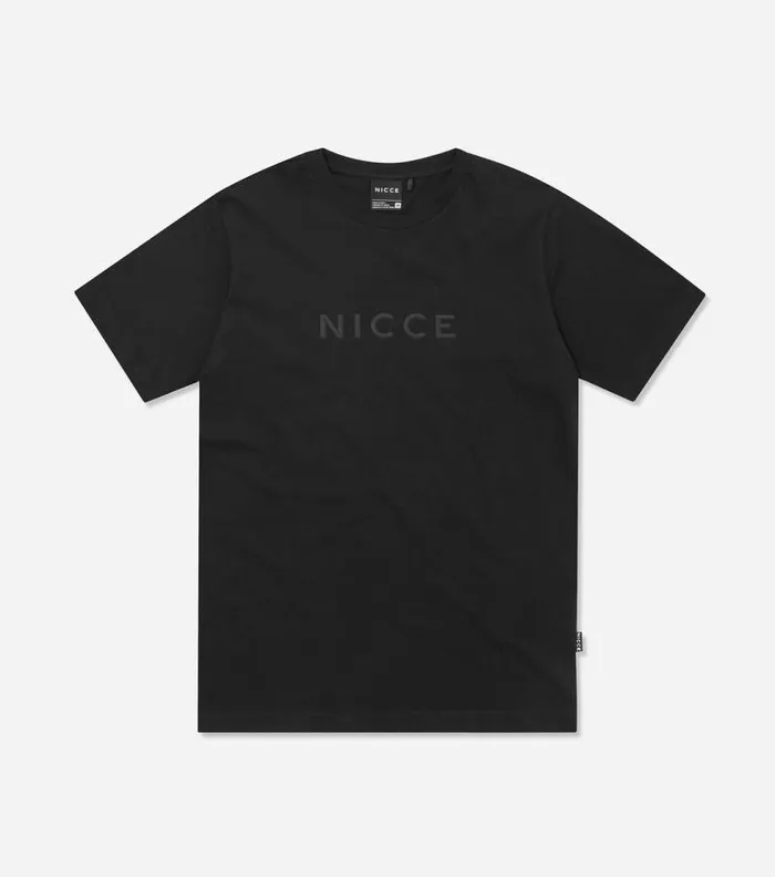 NICCE TShirts Mens NICCE Compact TShirt Black