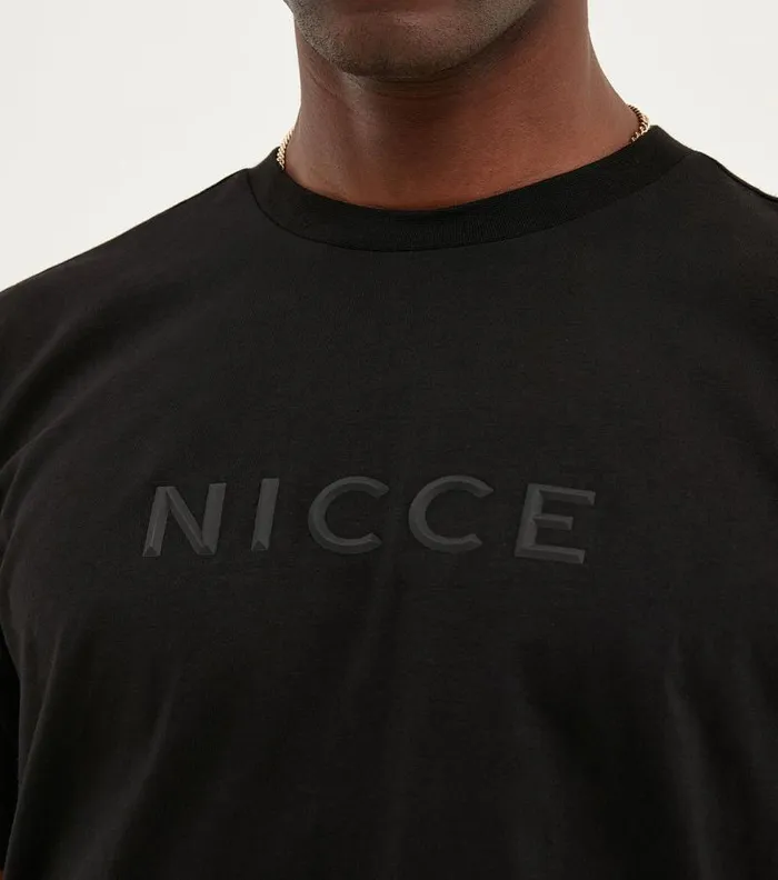 NICCE TShirts Mens NICCE Compact TShirt Black
