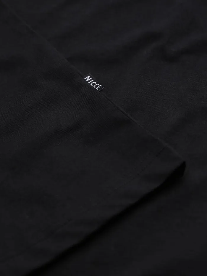 NICCE TShirts Mens NICCE Repeater Box Print TShirt Black