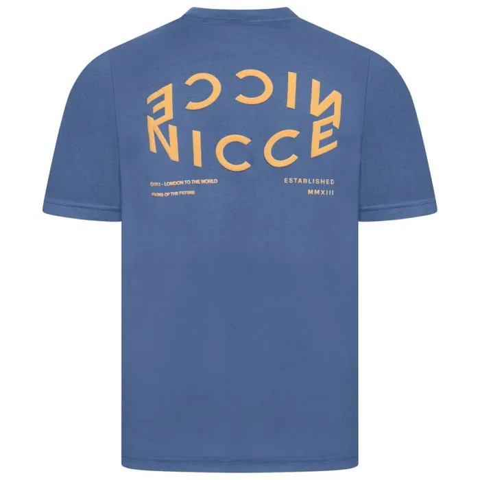 NICCE TShirts Mens NICCE Tanetta TShirt Element Blue