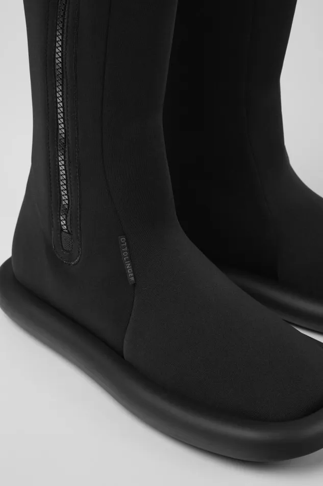 Non Leather Shoes Men Camper Camper X Ottolinger Black Boots By Camper X Ottolinger