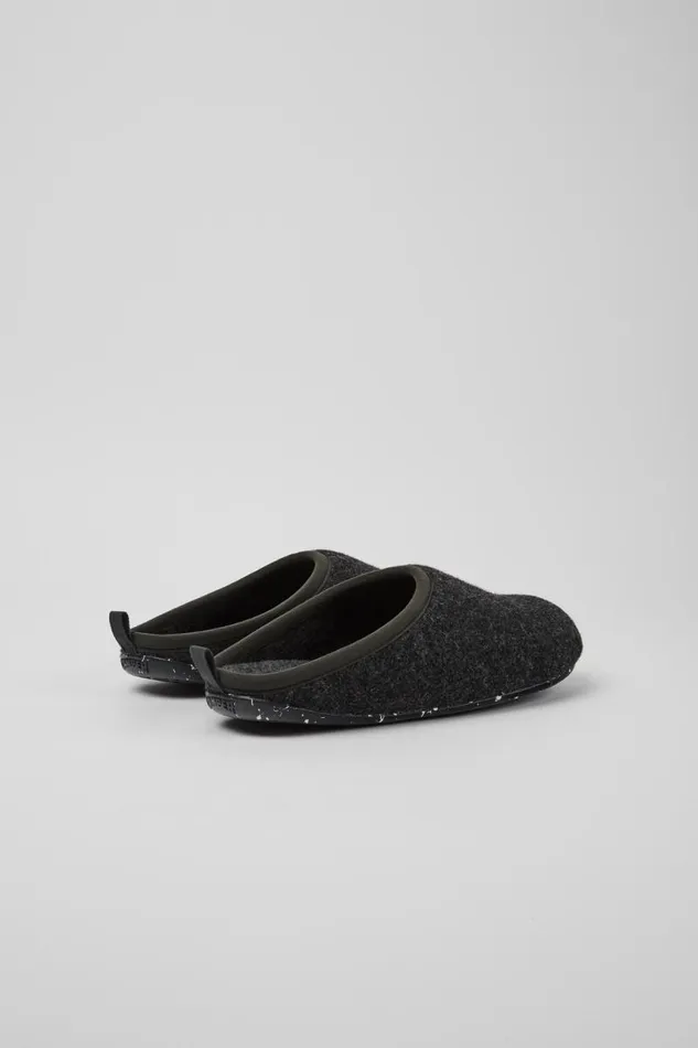 Non Leather Shoes Men Camper Wabi Gray Slippers Non Leather Shoes Men Camper Wabi Gray Slippers
