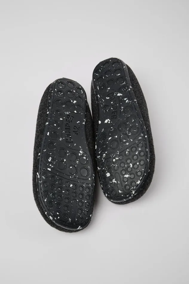 Non Leather Shoes Men Camper Wabi Gray Slippers Non Leather Shoes Men Camper Wabi Gray Slippers