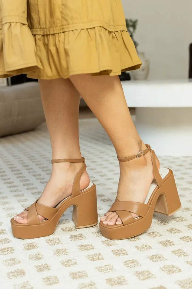 Norah Heels In Brown Brown Women Bohme Shoes