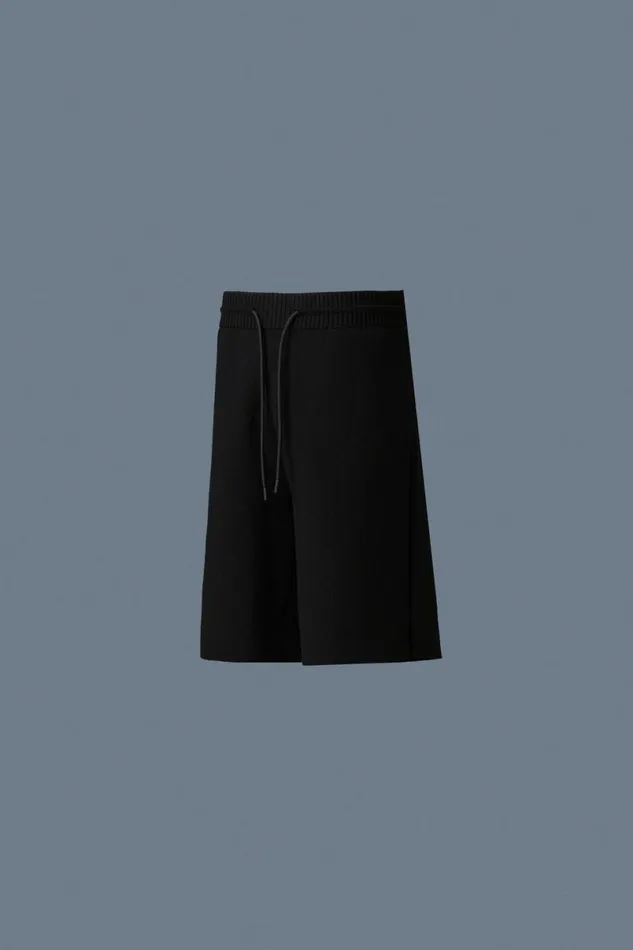 Pants and Shorts Men Mackage BEECHER Stretch Viscose Shorts Black Pants and Shorts Men Mackage BEECHER Stretch Viscose Shorts Black