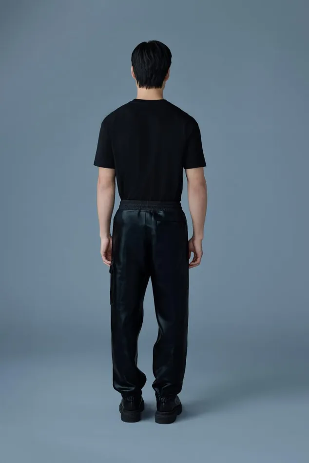 Pants and Shorts Men Mackage MARVINM Metallic Double Face Jersey Sweatpants Gold Pants and Shorts Men Mackage MARVINM Metallic Double Face Jersey Sweatpants Gold