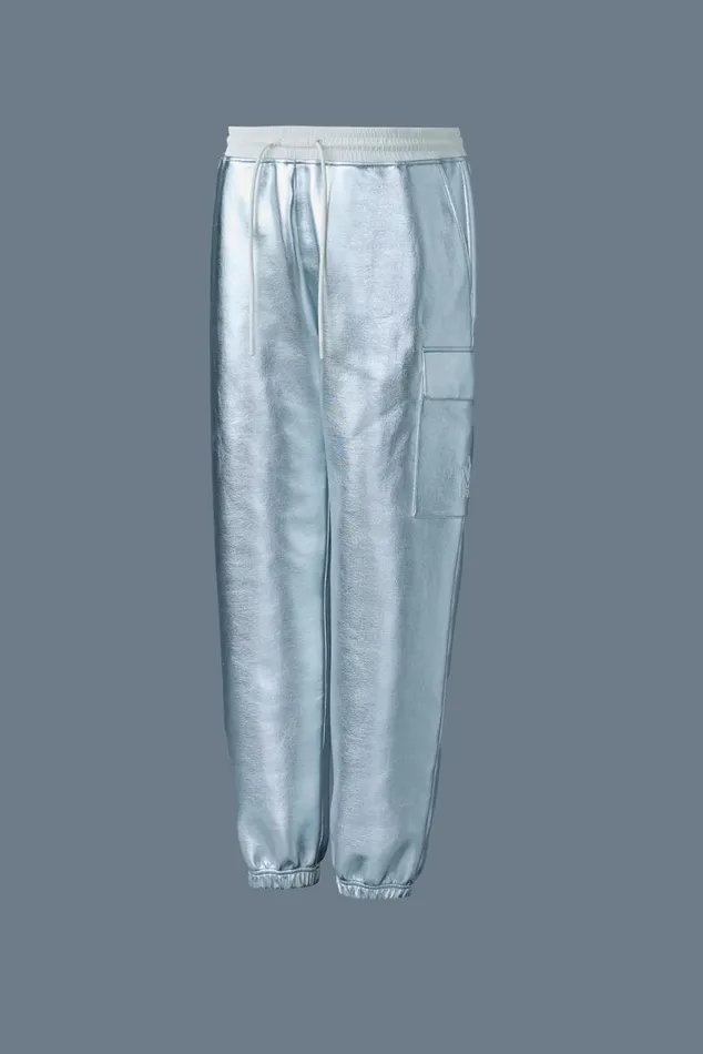 Pants and Shorts Men Mackage MARVINM Metallic Double Face Jersey Sweatpants Gold Pants and Shorts Men Mackage MARVINM Metallic Double Face Jersey Sweatpants Gold