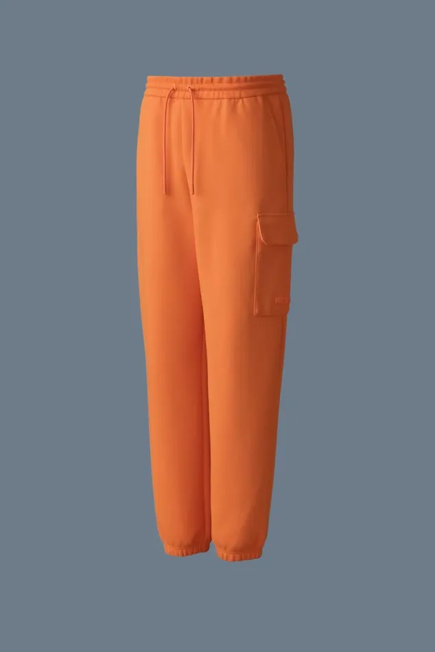 Pants and Shorts Men Mackage MARVINR Double Face Jersey Cargo Sweatpants Cream Pants and Shorts Men Mackage MARVINR Double Face Jersey Cargo Sweatpants Cream