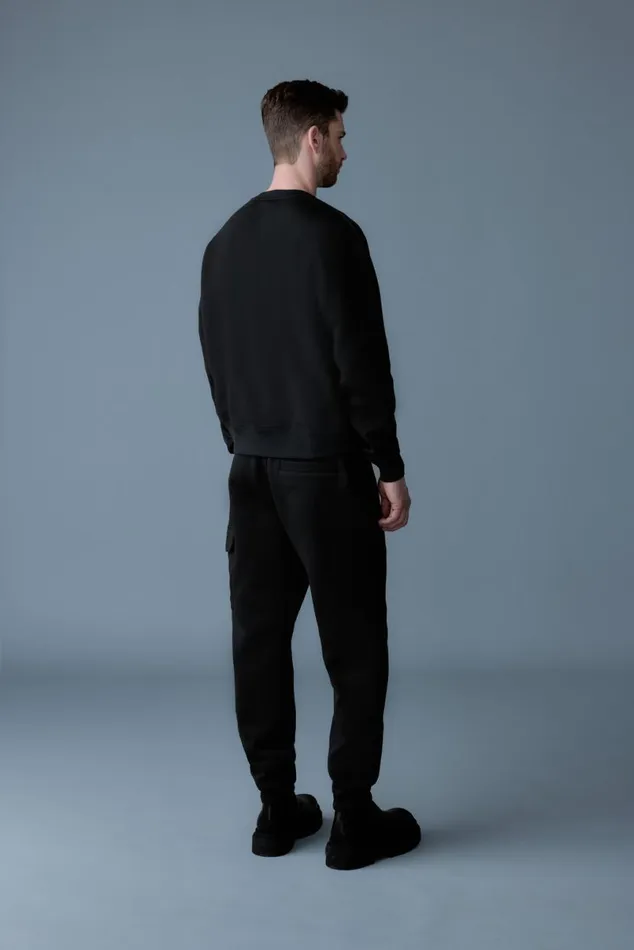 Pants and Shorts Men Mackage MARVINR Double Face Jersey Cargo Sweatpants Flame Pants and Shorts Men Mackage MARVINR Double Face Jersey Cargo Sweatpants Flame