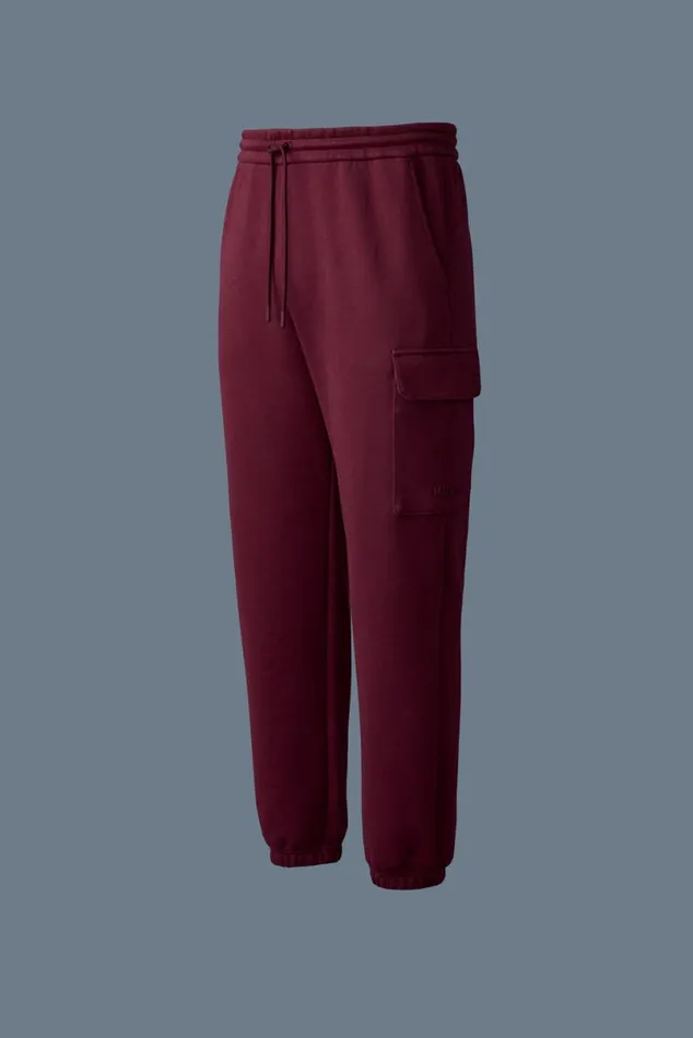 Pants and Shorts Men Mackage MARVINR Double Face Jersey Cargo Sweatpants Flame Pants and Shorts Men Mackage MARVINR Double Face Jersey Cargo Sweatpants Flame