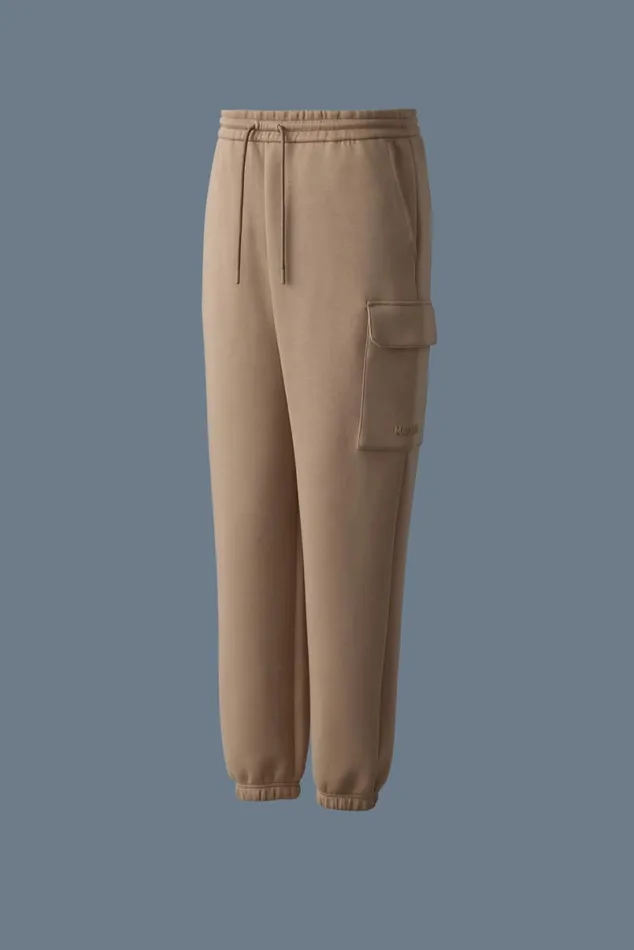 Pants and Shorts Men Mackage MARVINR Double Face Jersey Cargo Sweatpants Flame Pants and Shorts Men Mackage MARVINR Double Face Jersey Cargo Sweatpants Flame