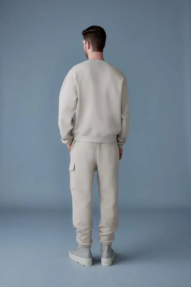 Pants and Shorts Men Mackage MARVINR Double Face Jersey Cargo Sweatpants Flame Pants and Shorts Men Mackage MARVINR Double Face Jersey Cargo Sweatpants Flame