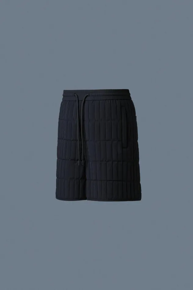 Pants and Shorts Men Mackage SEBASTIAN Vertical Quilted Shorts Black