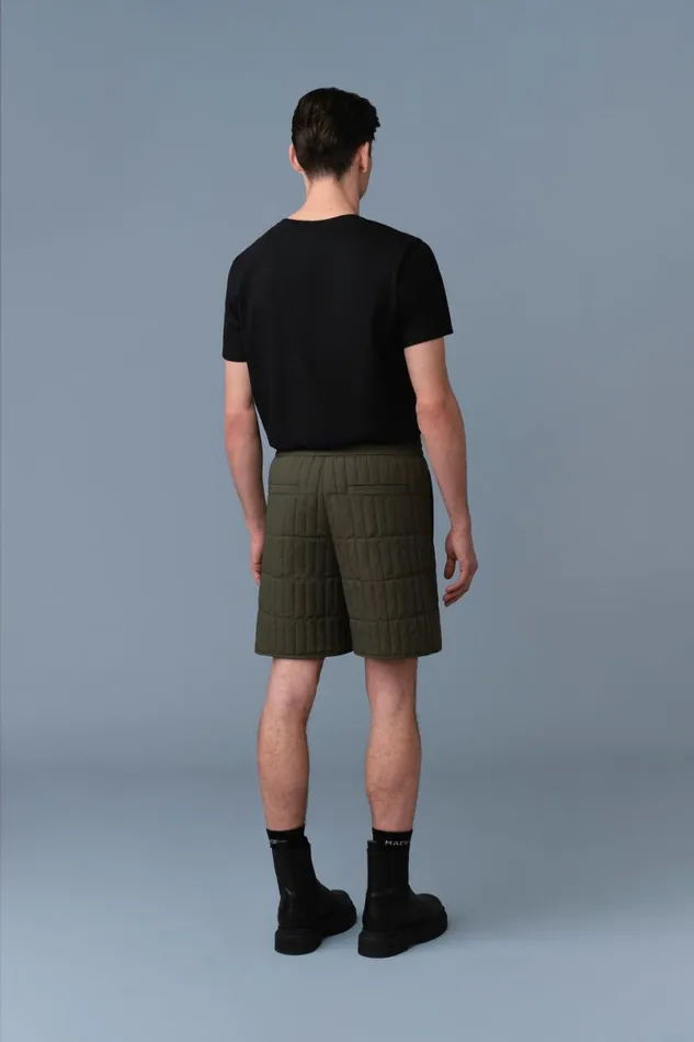 Pants and Shorts Men Mackage SEBASTIAN Vertical Quilted Shorts Black