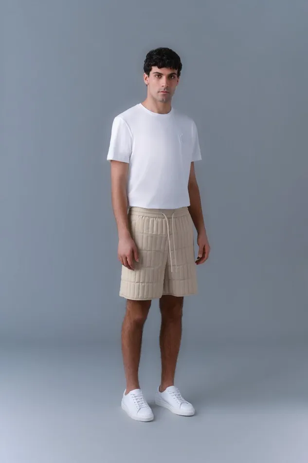 Pants and Shorts Men Mackage SEBASTIAN Vertical Quilted Shorts Black