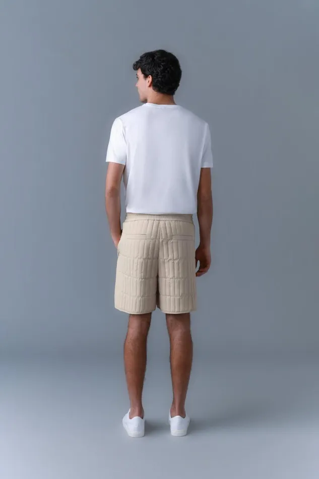 Pants and Shorts Men Mackage SEBASTIAN Vertical Quilted Shorts Black