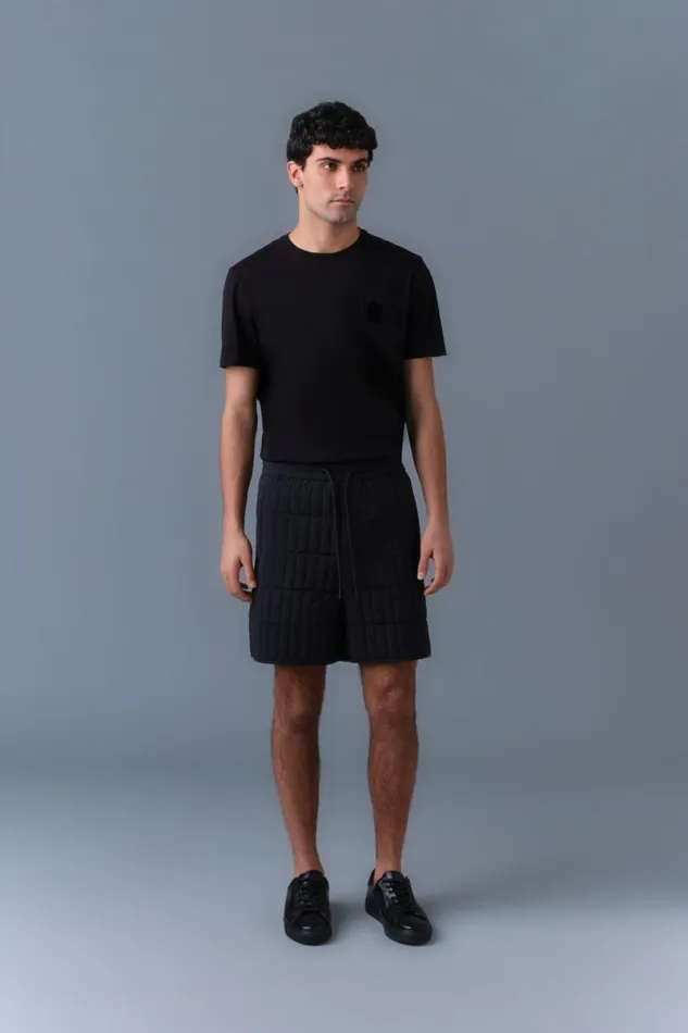 Pants and Shorts Men Mackage SEBASTIAN Vertical Quilted Shorts Black