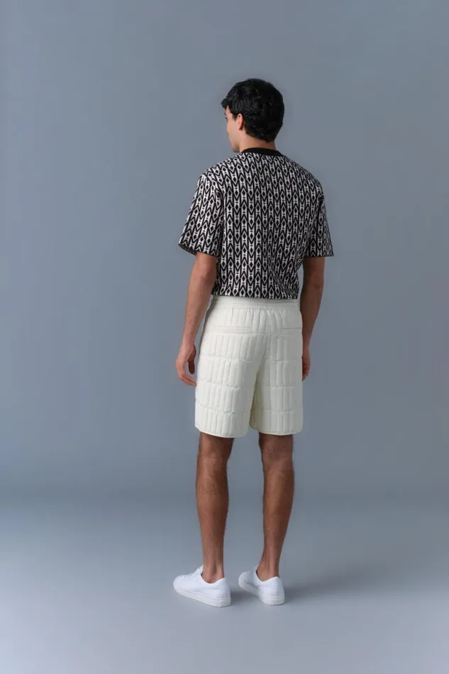 Pants and Shorts Men Mackage SEBASTIAN Vertical Quilted Shorts Black