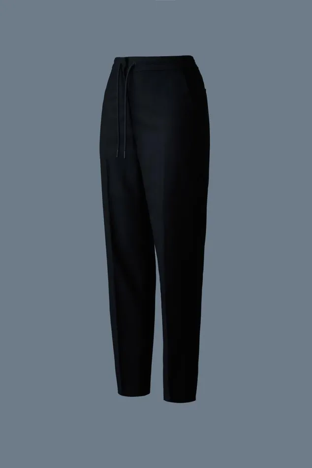 Pants and Shorts Women Mackage NIDYA Wool Halflined Pants Black