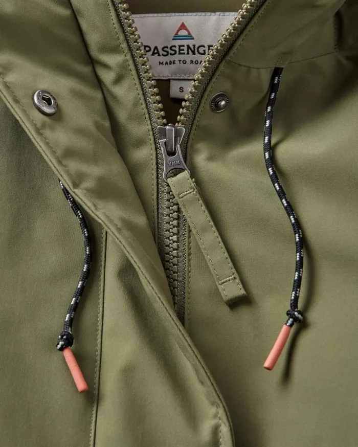 Passenger Clothing Alaska Recycled 20 Jacket Khaki Women Jackets