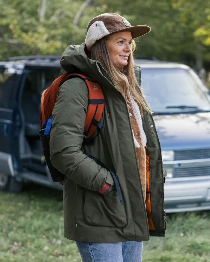 Passenger Clothing Alaska Recycled 20 Jacket Khaki Women Jackets